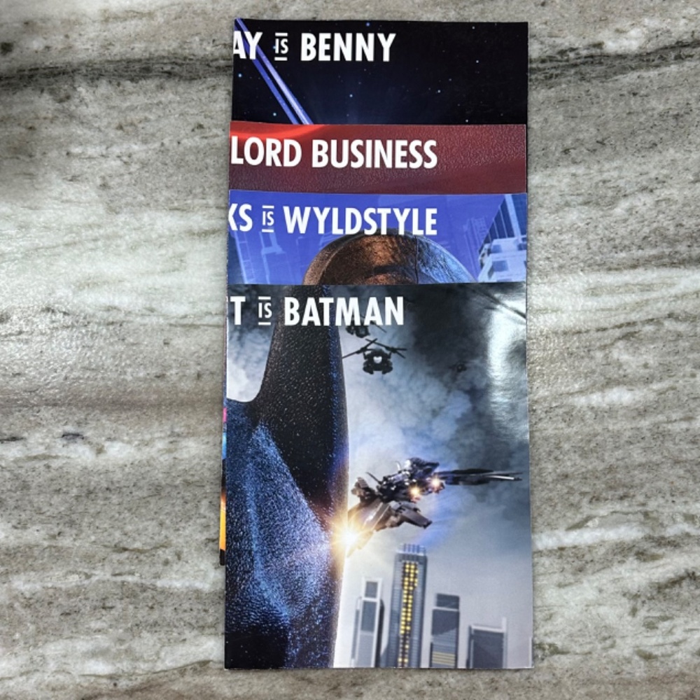 The LEGO Movie 16" x 20" Poster Set 4 Wyldstyle Batman Benny Lord Business NEW